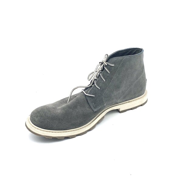 Sorel Men’s Grey Suede Chukka Waterproof Mid High Shoes NM2569-052 US Size 14 - Picture 5 of 14